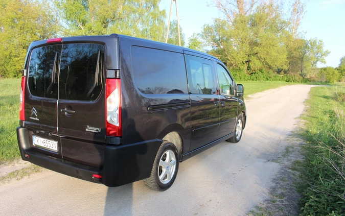 Citroen Jumpy Combi cena 41700 przebieg: 260000, rok produkcji 2014 z Józefów małe 379